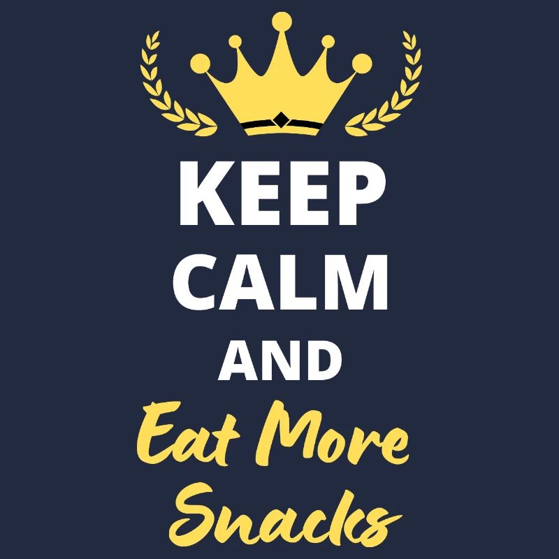 "Keep Calm and Eat More Snacks" - Gourmet und Spaß