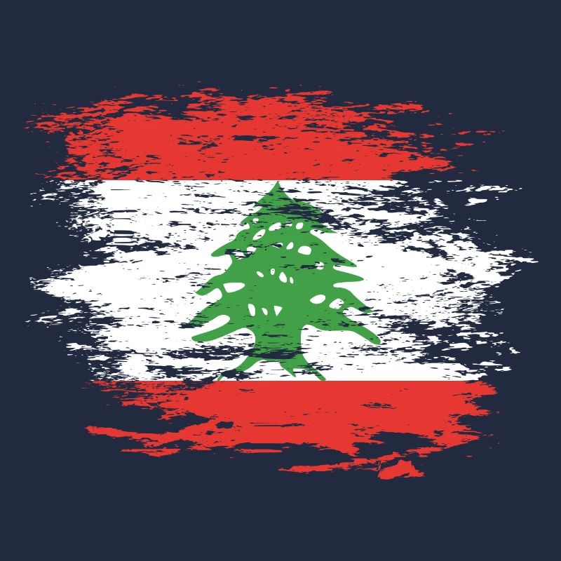Drapeau du Liban utilisé
