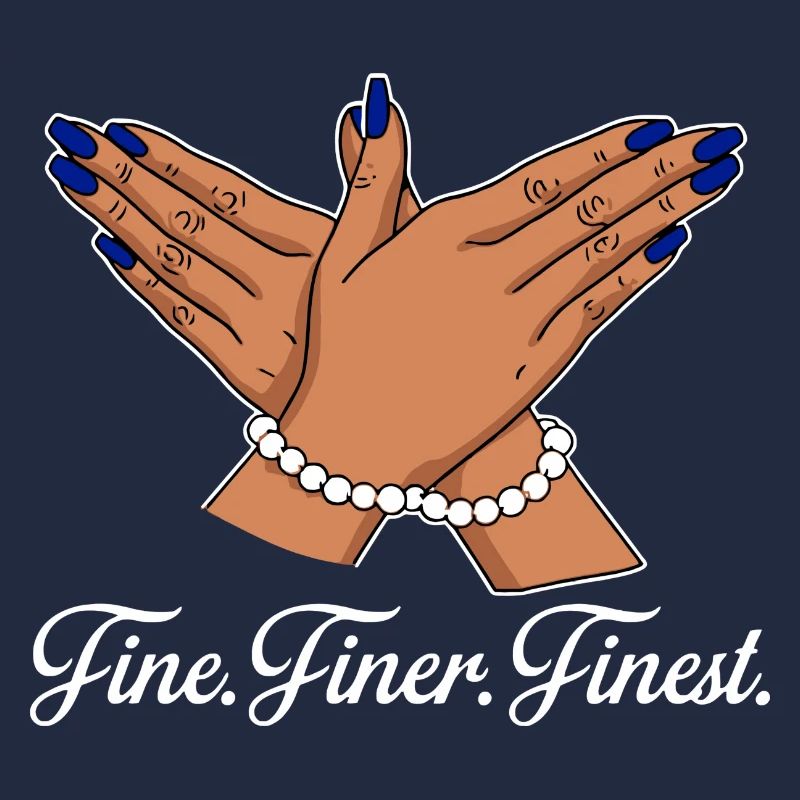Fine, Finer, Fin, Elegant Hands