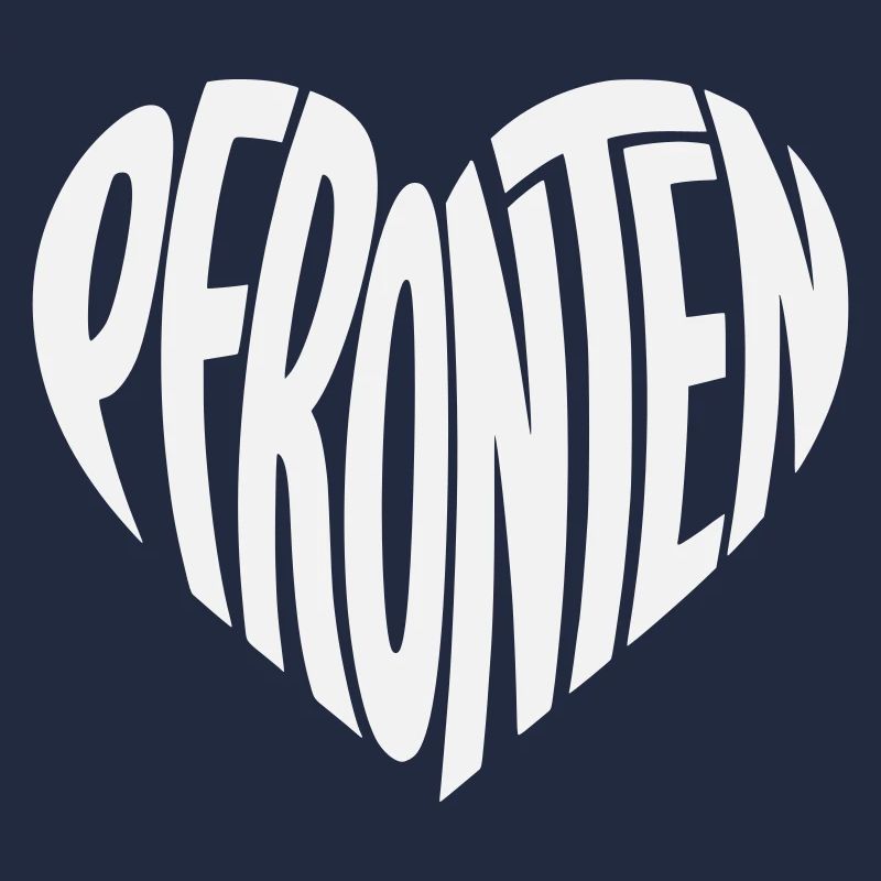Faute de frappe de la forme de cœur de Pfronten Allgäu