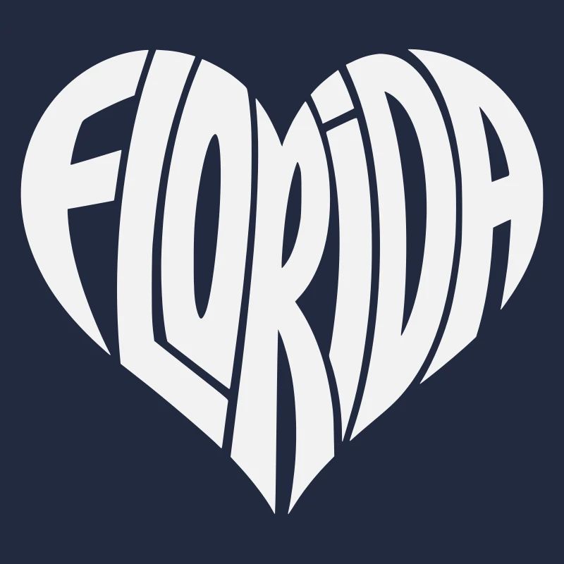 Florida Herz Typo