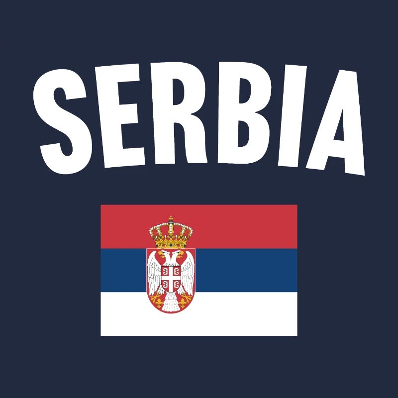 Drapeau de la Serbie