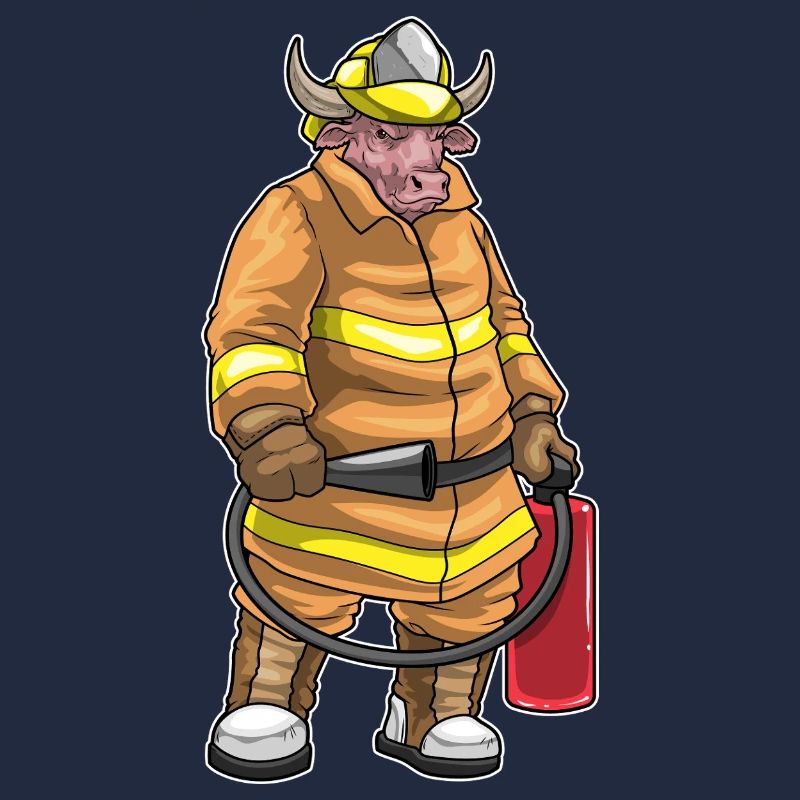 Bull Firefighter Fire Extinguisher
