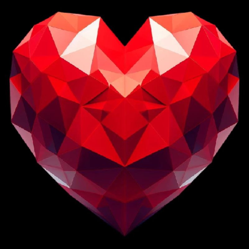 Herz Polygon