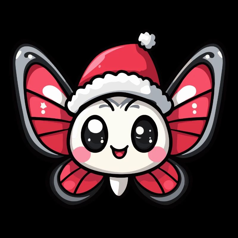 Butterfly Christmas Cute