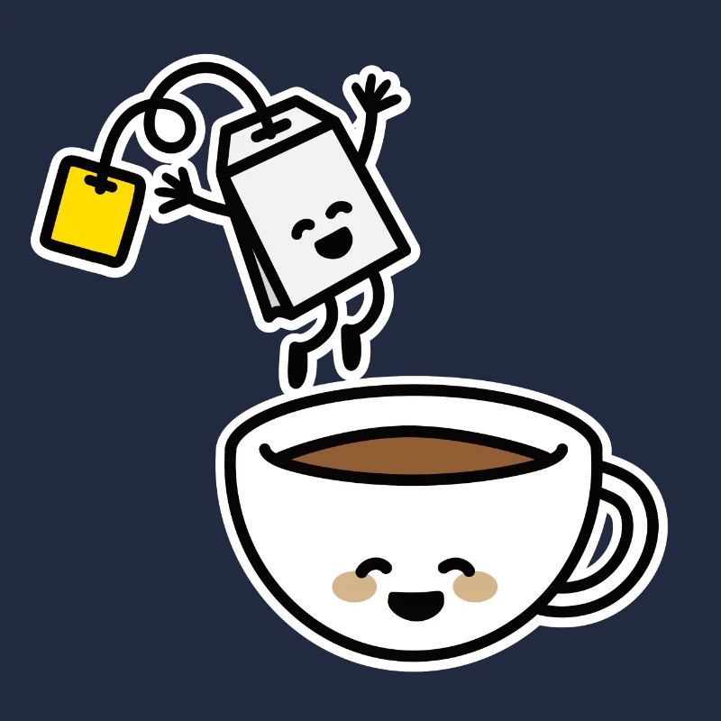Teebeutel Tee Teetasse Teetrinker Teeliebhaber