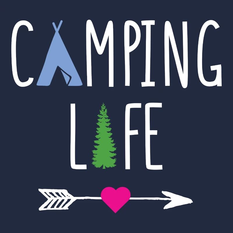 Leben auf dem Campingplatz