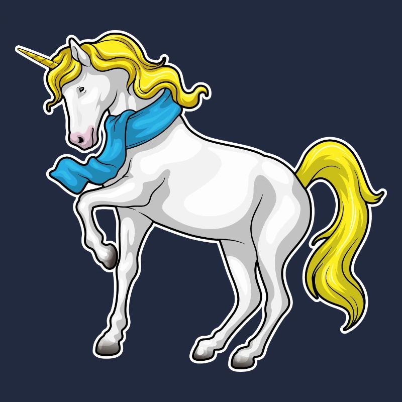 Einhorn Schal