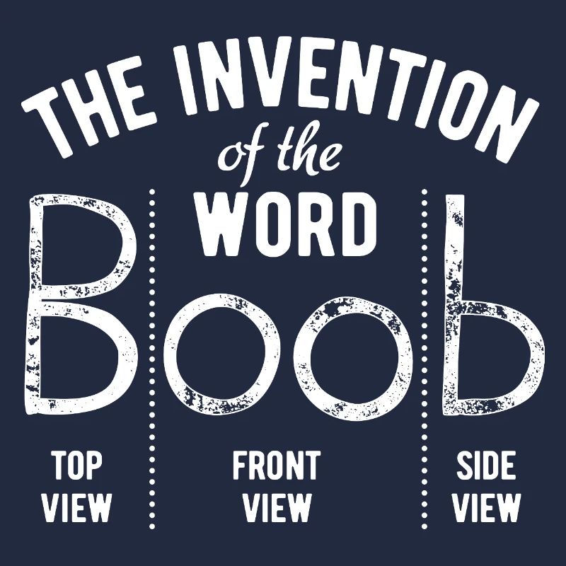L’invention du mot boob - Fun Gift