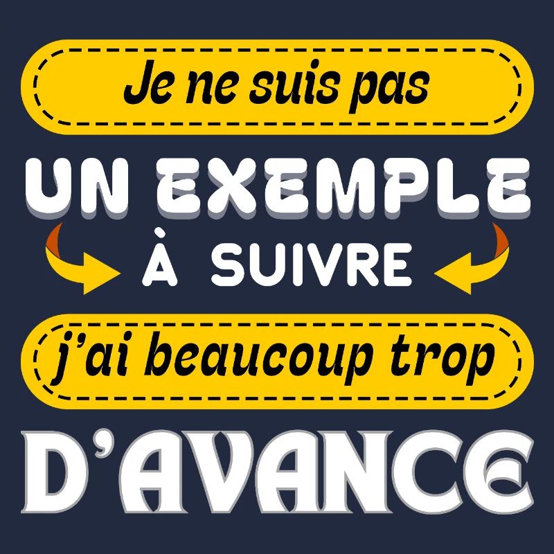 Pas un exemple à suivre