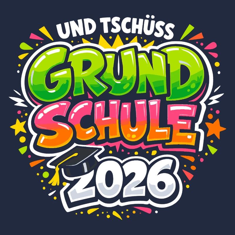 Grundschule Abschluss 2026 Geschafft Geschenk