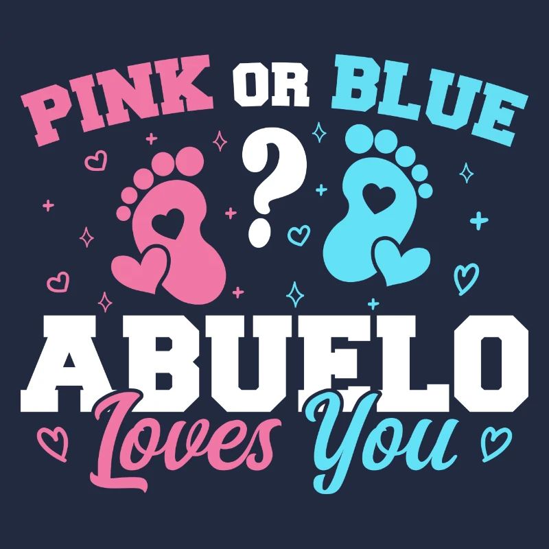 Rosa oder Blau Abuelo liebt dich - Abuelo Opa