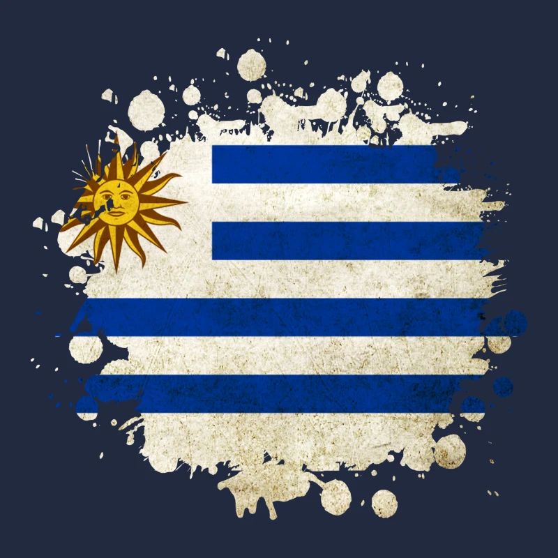 Uruguay Klecks Flag Design