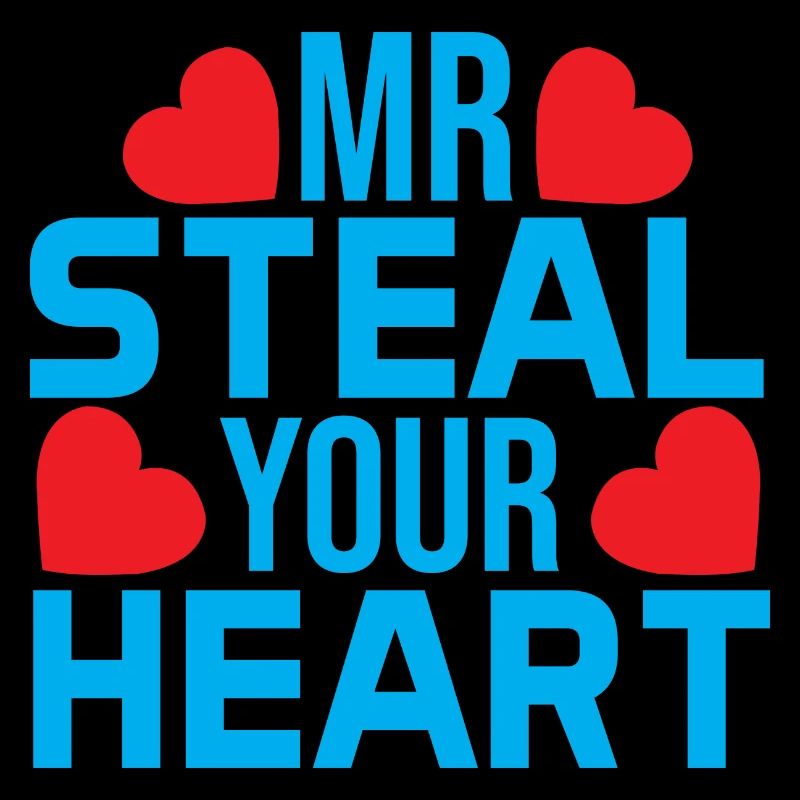 Liebesbotschaft mit farbigen Herzen