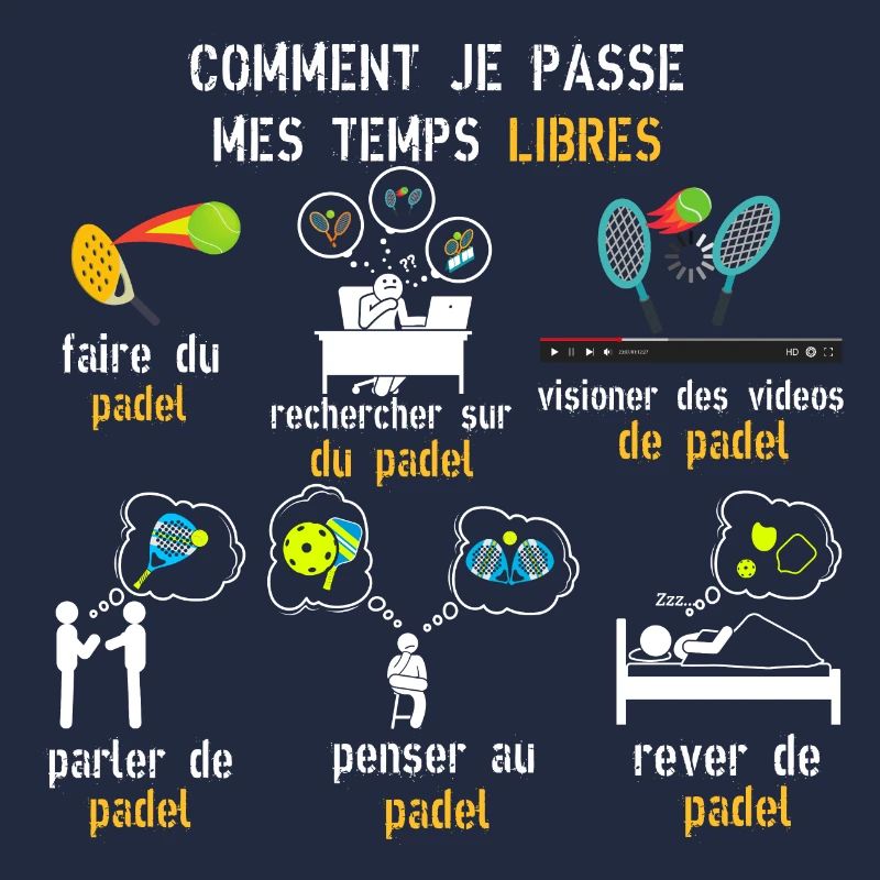 Temps libres padel cadeau padel