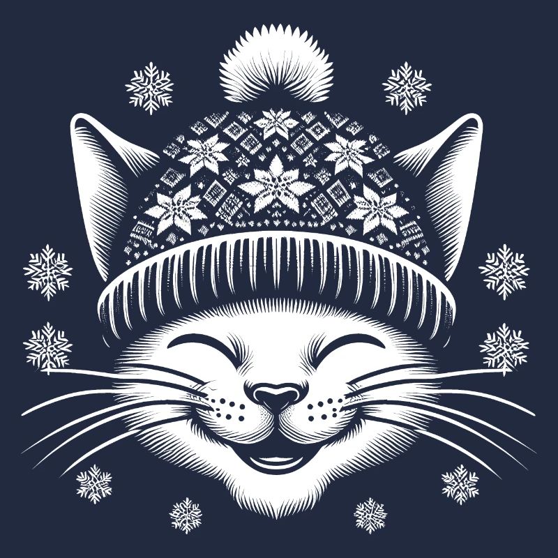 Winter cat