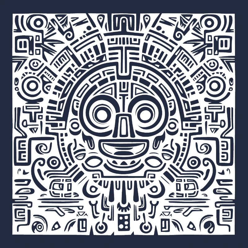 Inka, Azteken, Maya Muster, Artwork