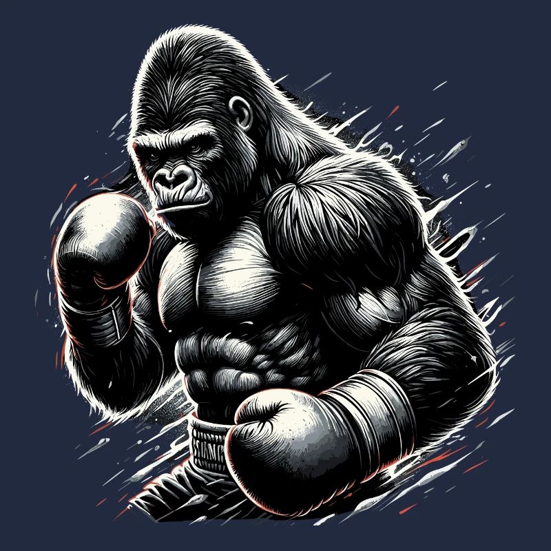 Gorilla Boxer Fighter Boxing Gift