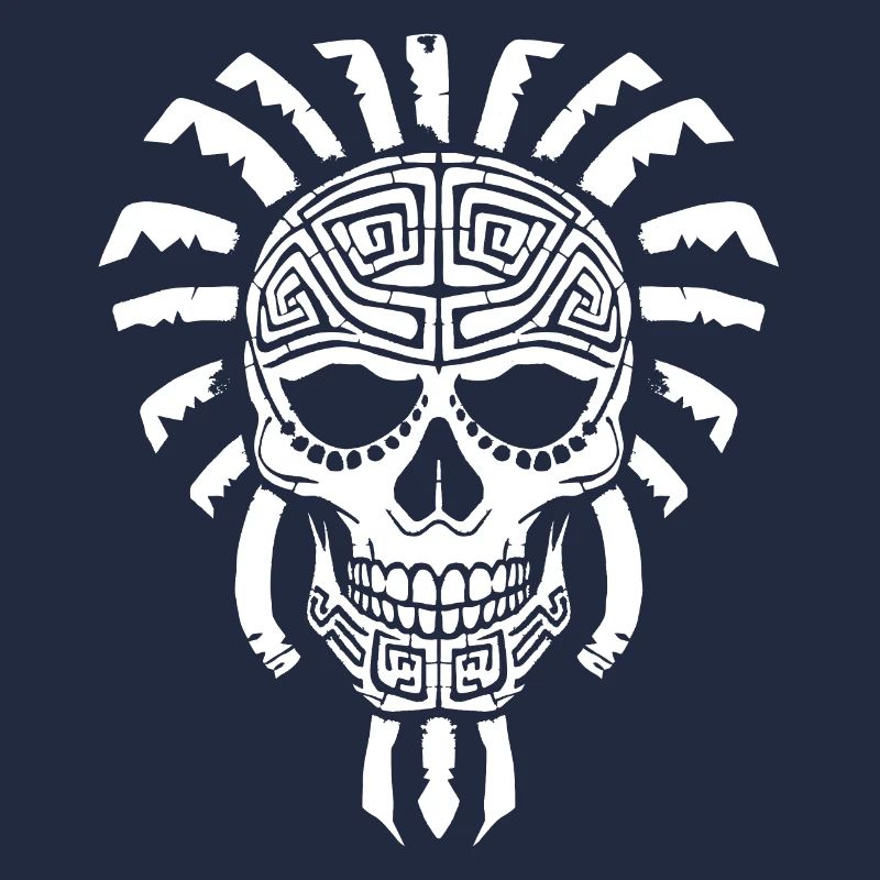 Tête de mort maya