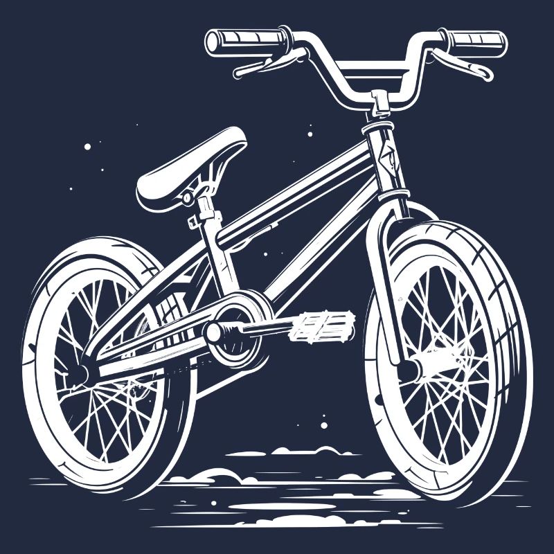 BMX Bicycle Drawing