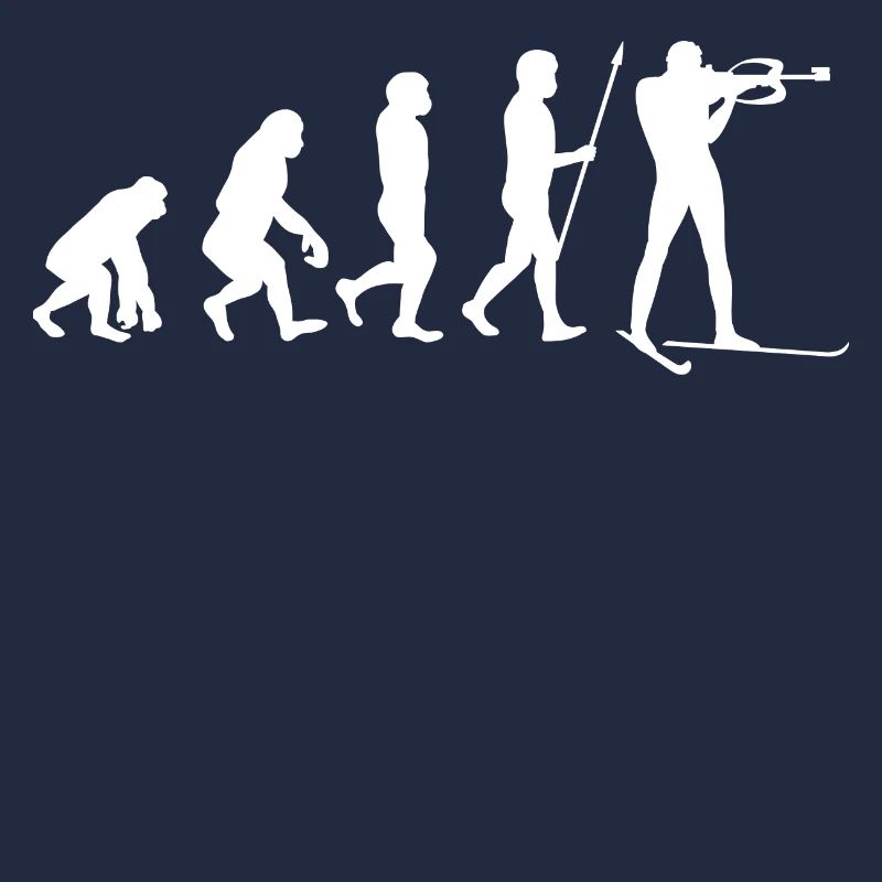 Schifahren Evolution Wintersport Schifahrer Schnee