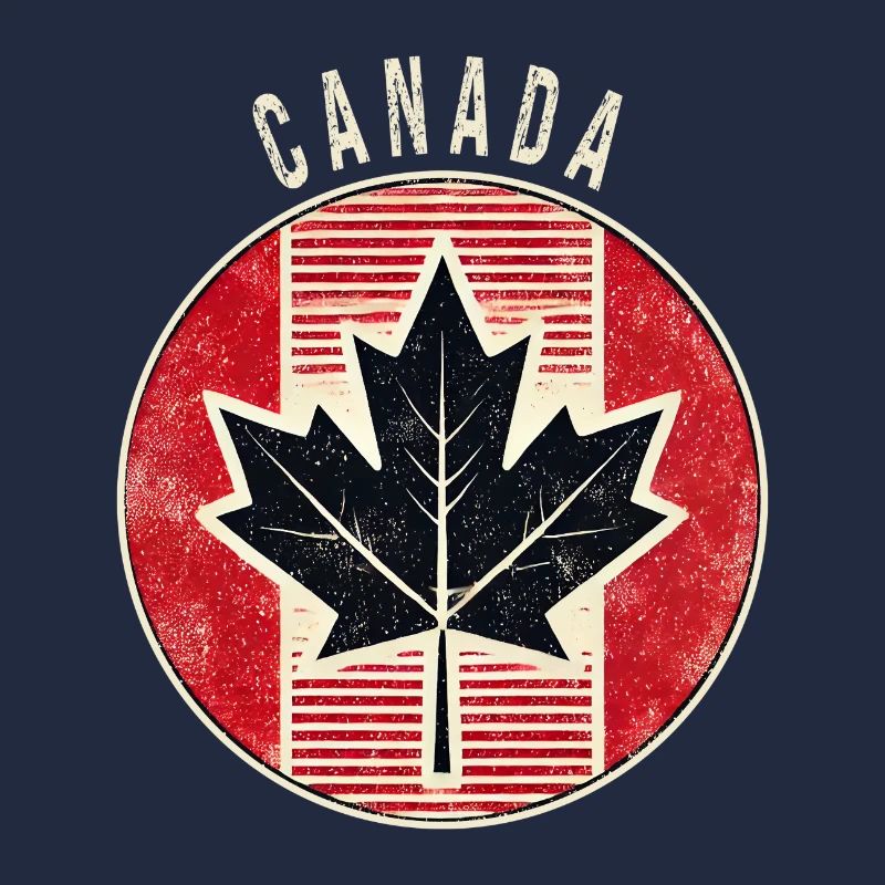 Motif de feuille d'érable du Canada