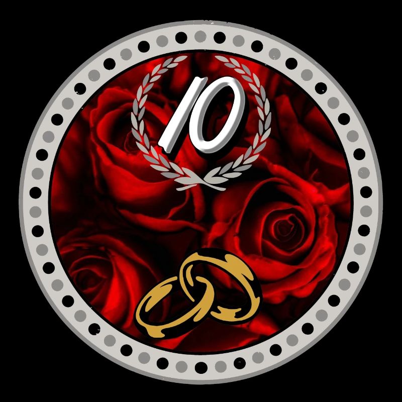 Noces de Rose,10 Ans,Anniversaire de Mariage (25)