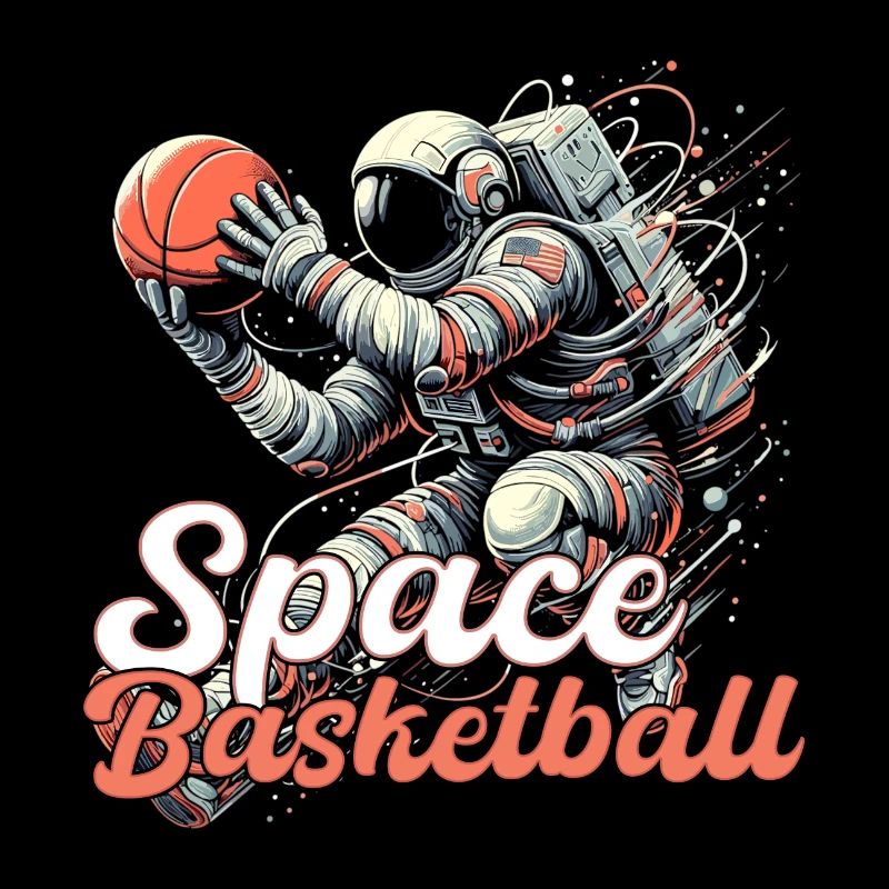 Space Basketball Astronaut Geschenk