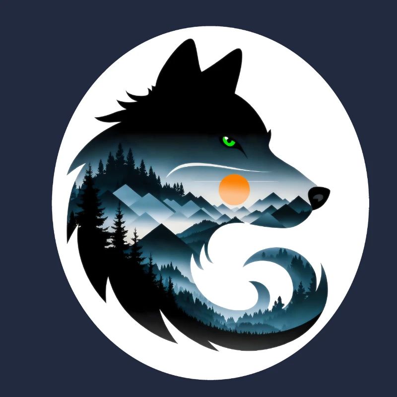 Wolf Landschaft