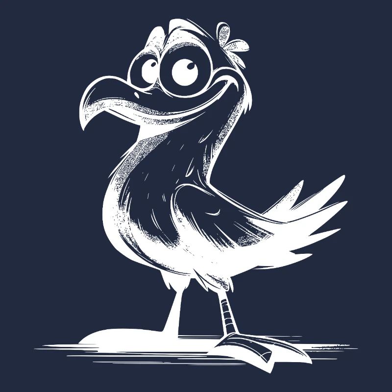 Comedy Vogel Lachgarantie mit Schnabel