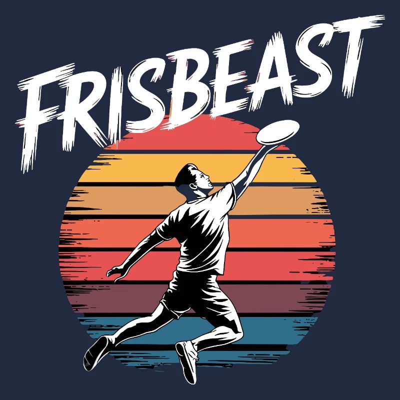 Frisbeast Retro Ultimate Frisbee Style For Athletes