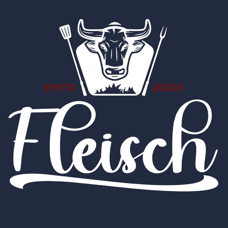 Fleisch Bullenkopf Grill Logo 2023