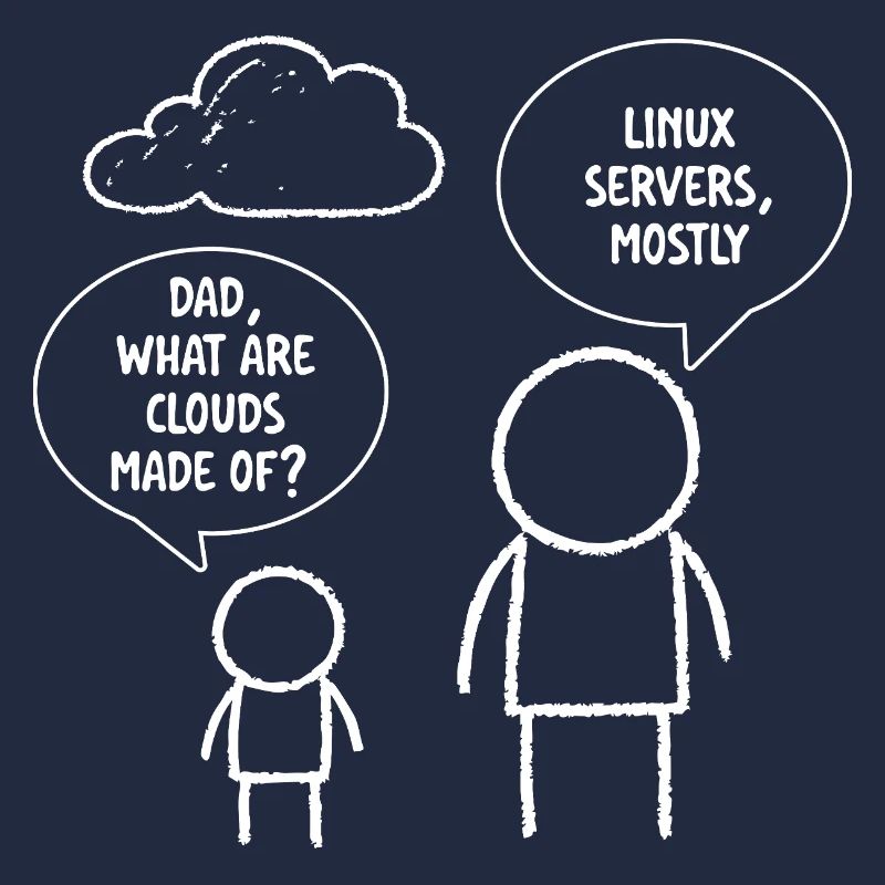 Papa Qu’est-ce que les clouds sont faits de serveurs Linux