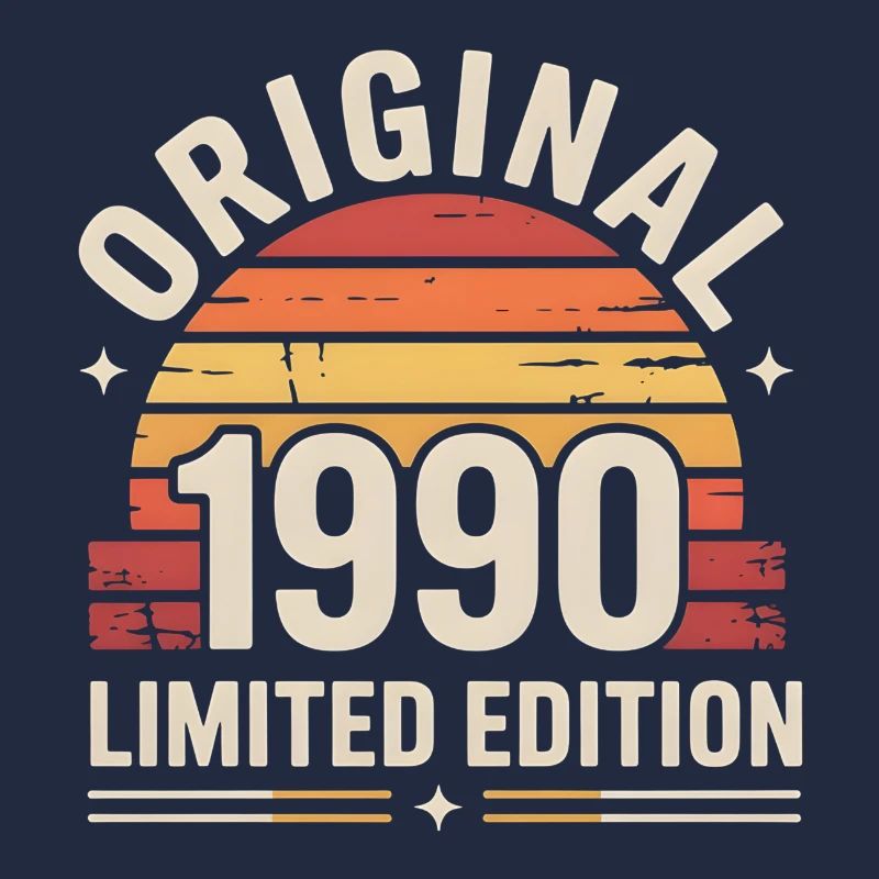 Retro Sunset 1990 Limited Edition