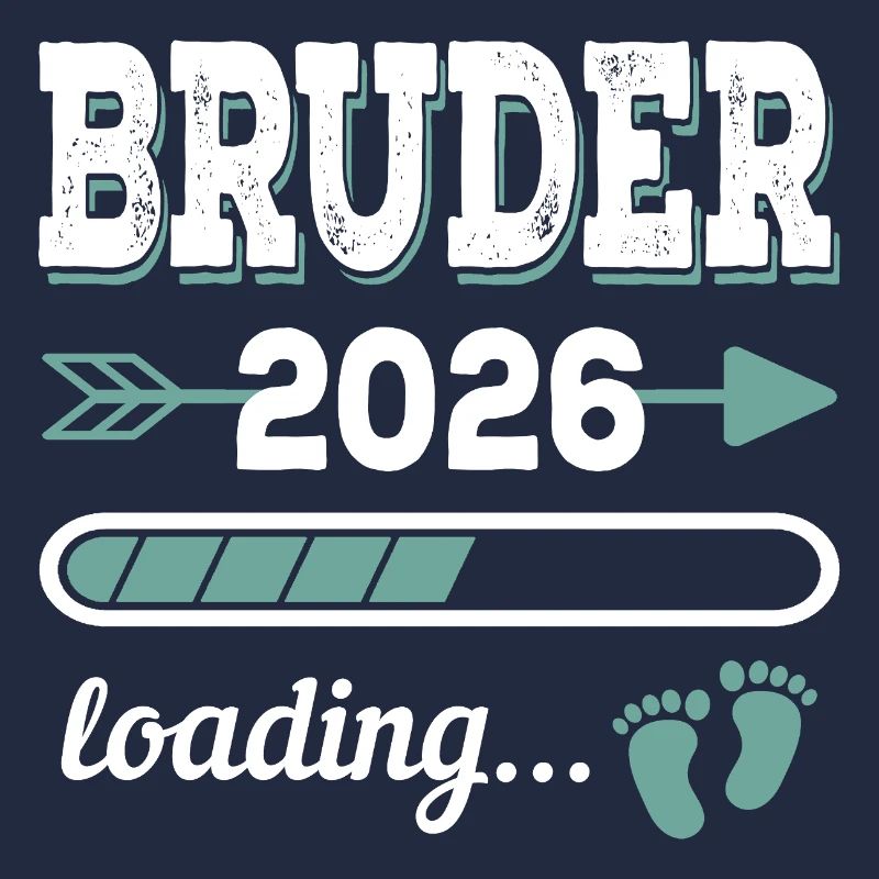 Bruder 2026 Loading Werdende Geschwister Geschenk