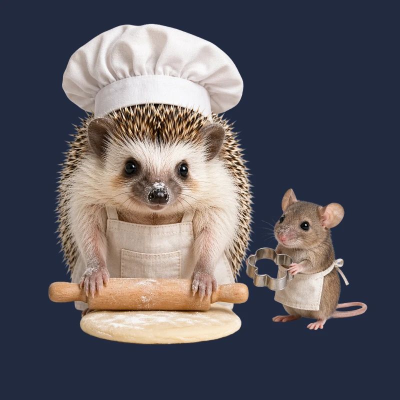 Igelbäcker mit Maushelfer