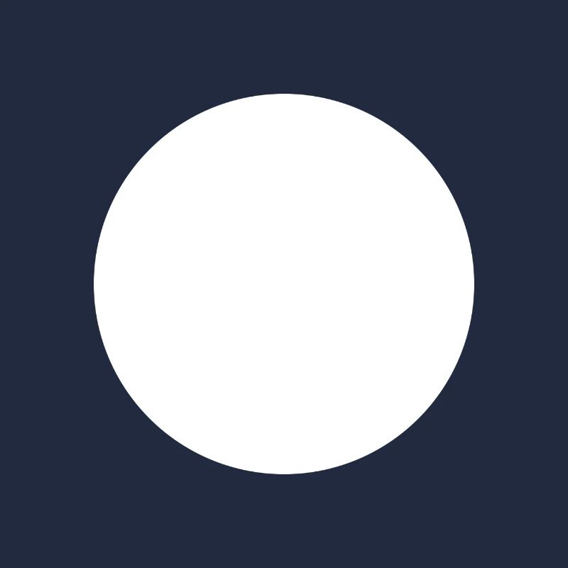 Cercle blanc