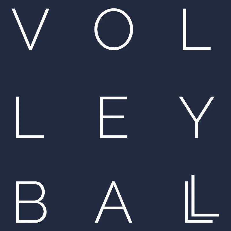 volleyball icon Logo icon idea font Vector