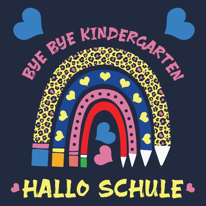 "Byebye Kindergarten - Hallo Schule" Einschulung
