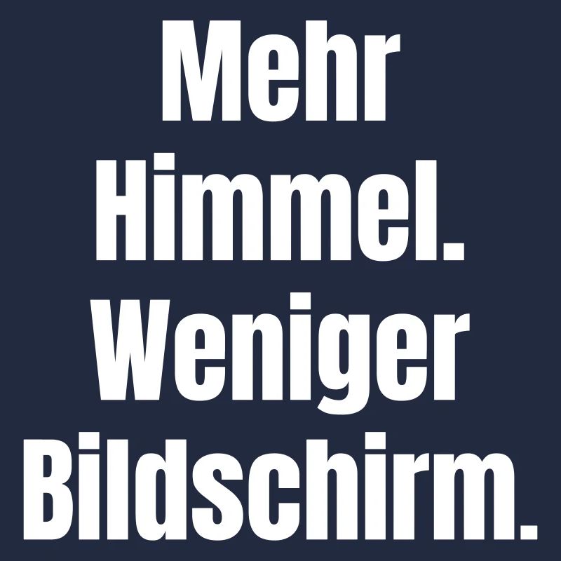 Plus de ciel, moins d’écran