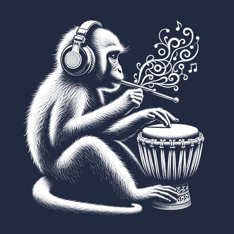 Tambour Singe