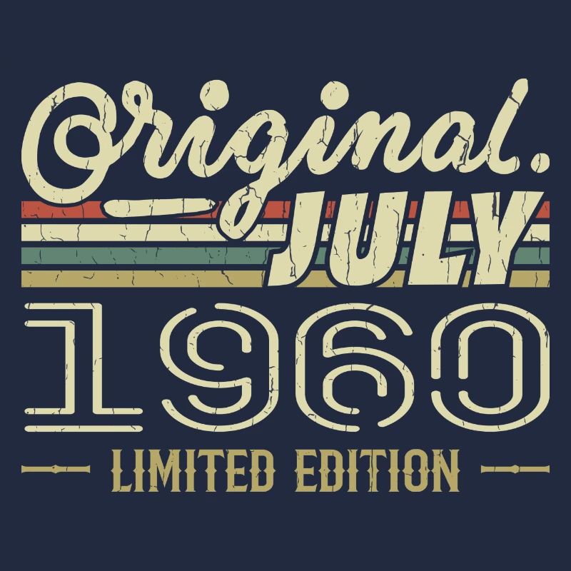 Juli 1960 Original 1960 Geburtstagsgeschenk
