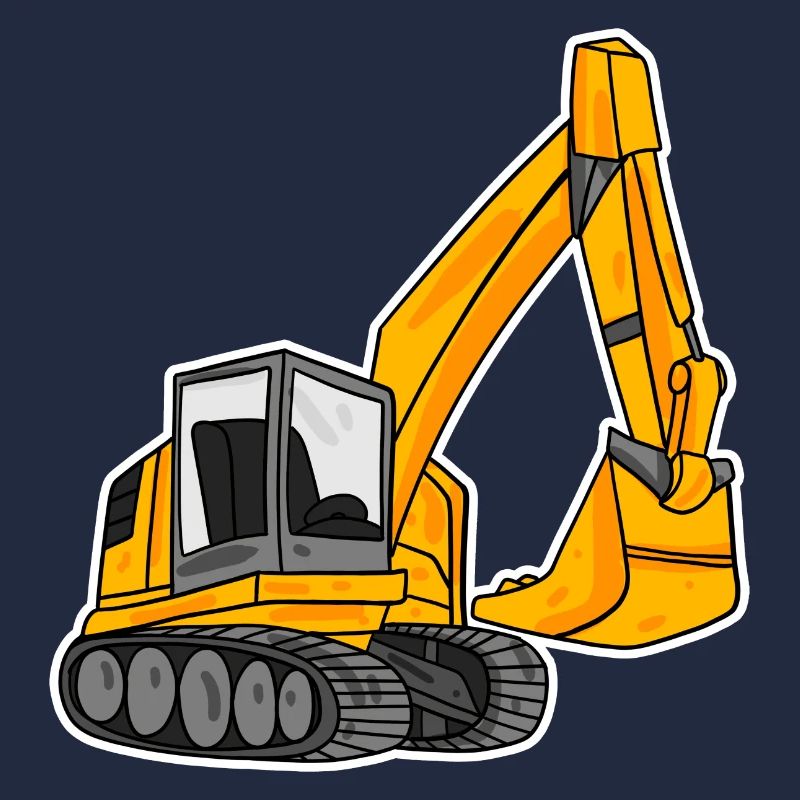 Löffelbagger Ausgräber Bagger