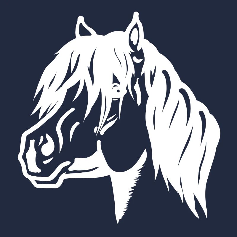 Pony Portrait white