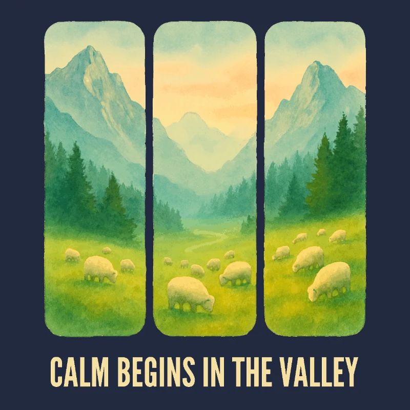 Vallée alpine