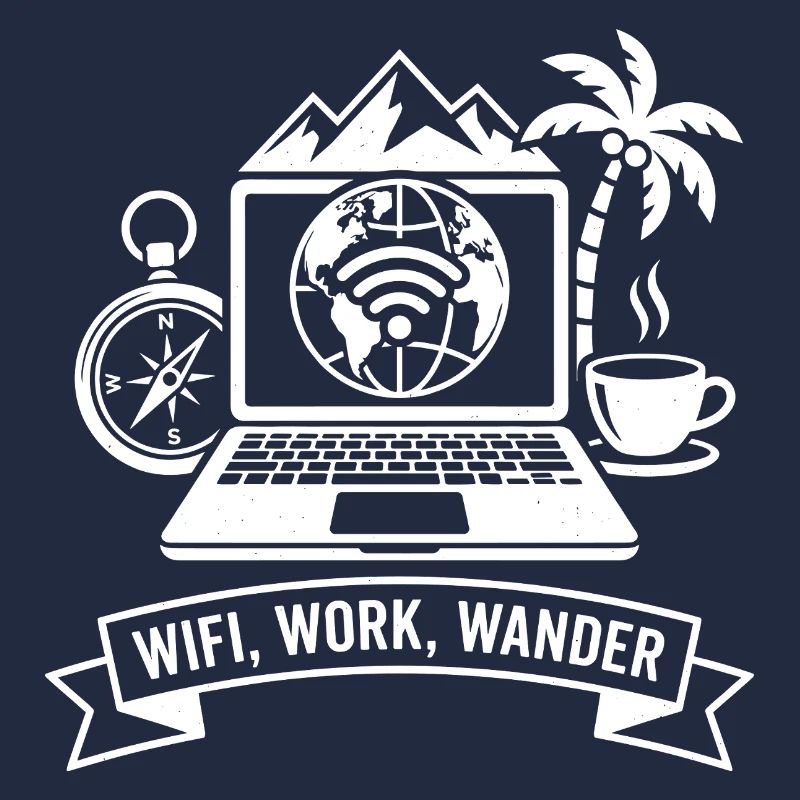 Conception d’ordinateurs portables WLAN Wanderlust