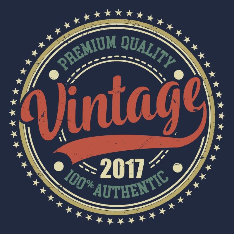 Vintage 2017 Retro Anniversary 2017