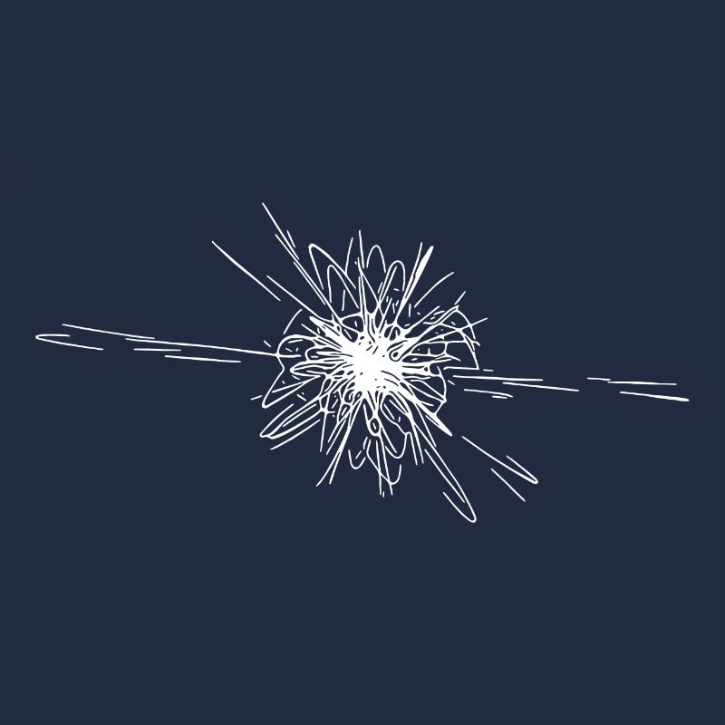 Vector Sternen Nova Explosion