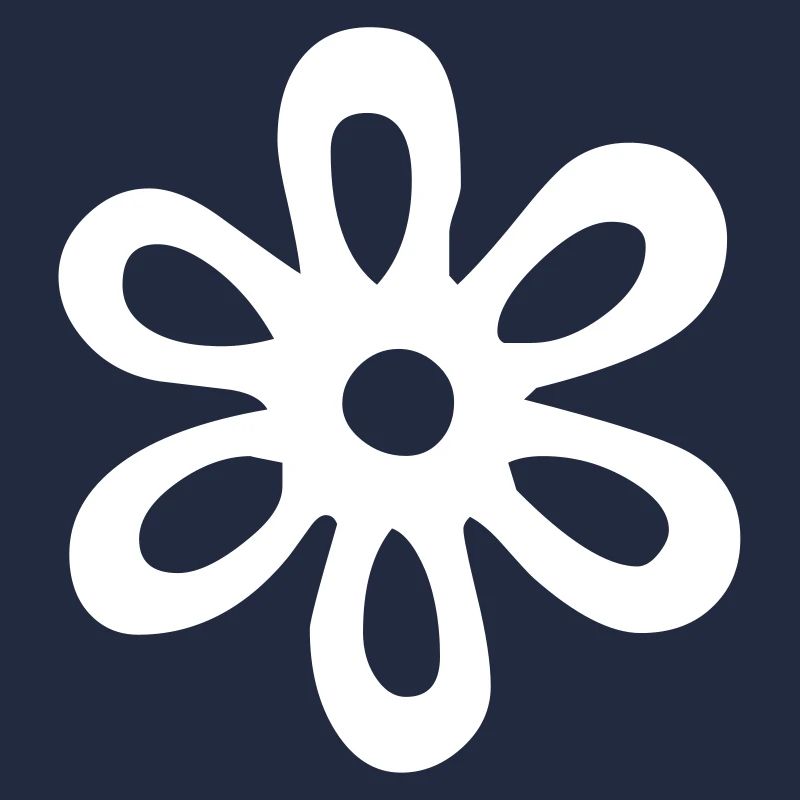 Ornament oder weisse Blume (Vectorgraphic)