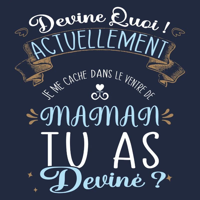Devine quoi ! Je me cache dans le ventre de Maman